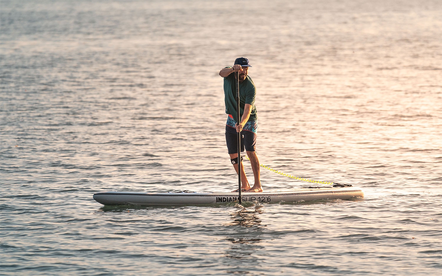 Indiana SUP Touring Inflatable 12 6 aufblasbares Stand Up Paddling-Board inkl. Luftpumpe