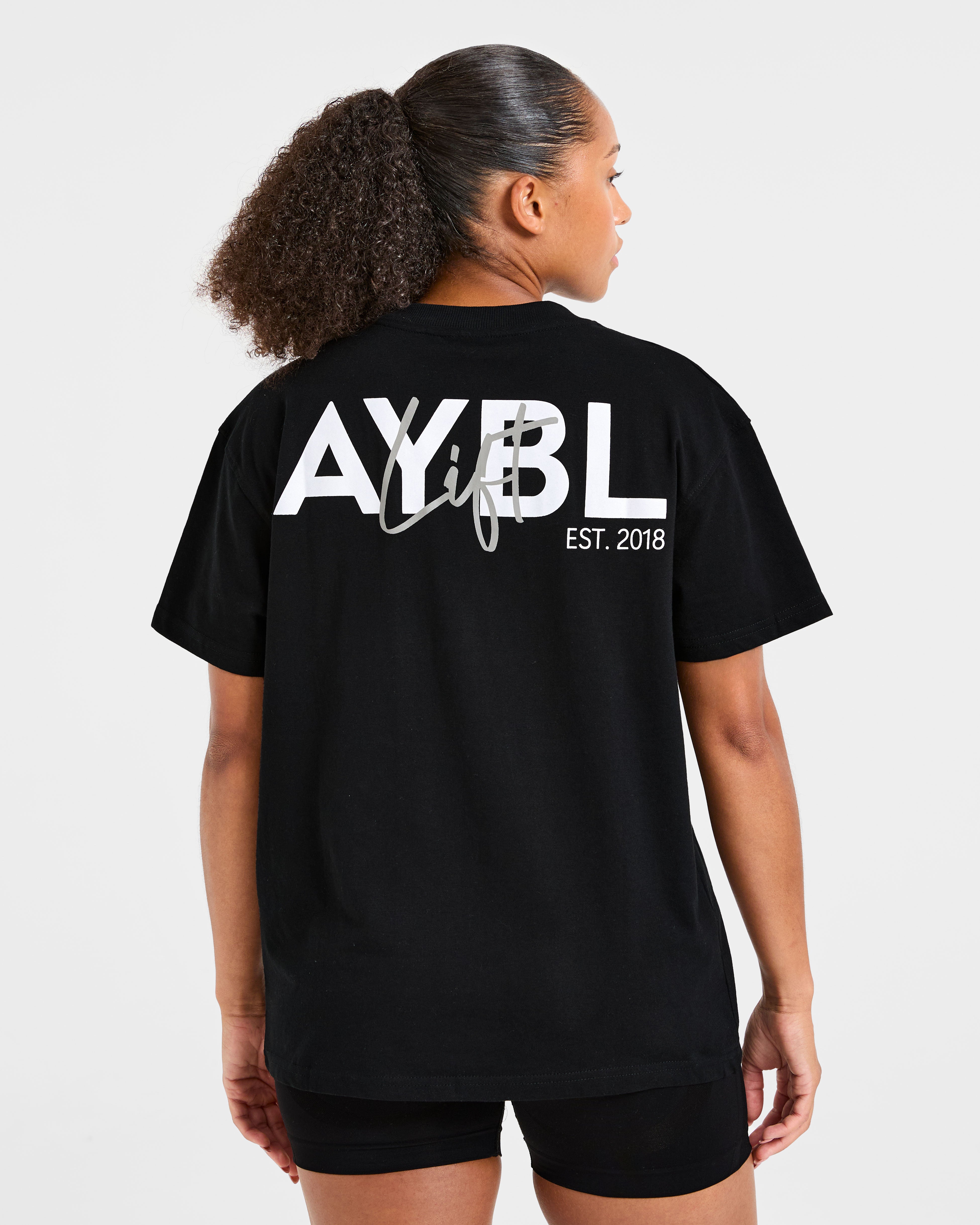 Lift Graphic Oversized T Shirt
