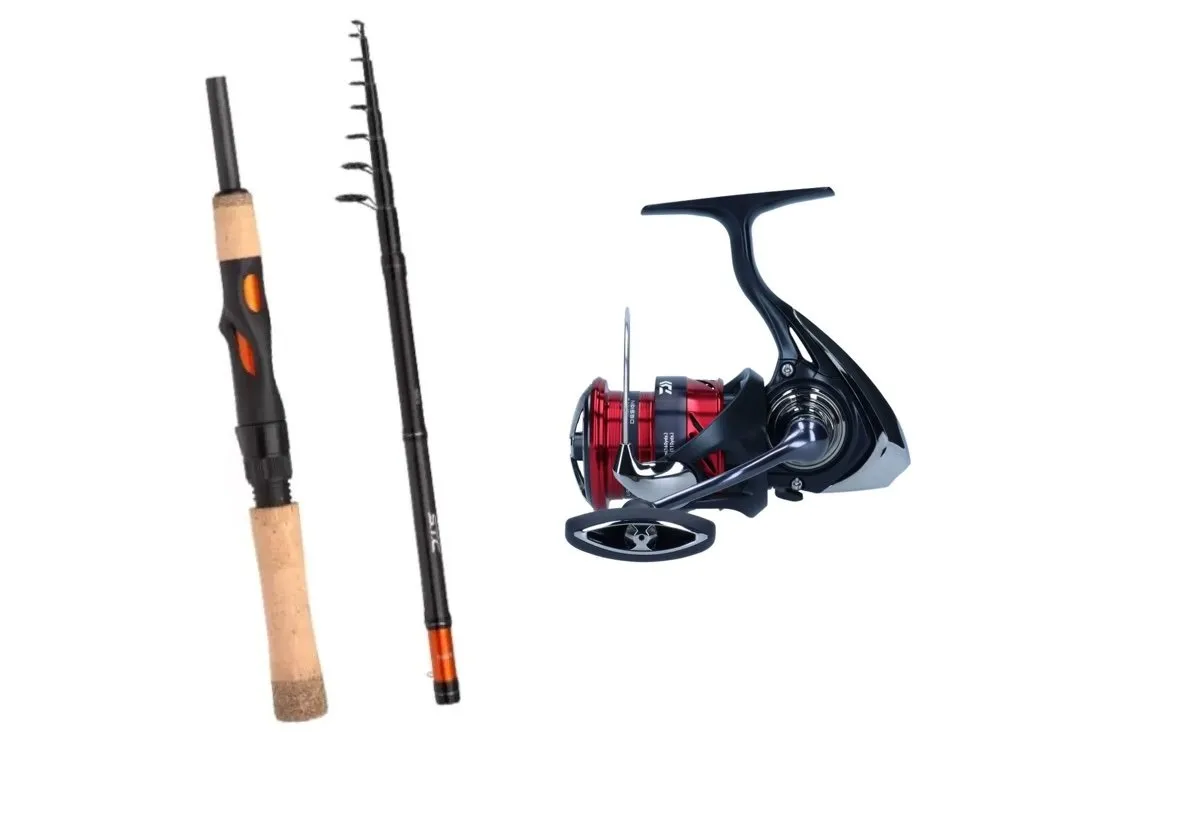 Shimano Stc Mini-T 7,9’ 3-14g/Daiwa Ninja 2000