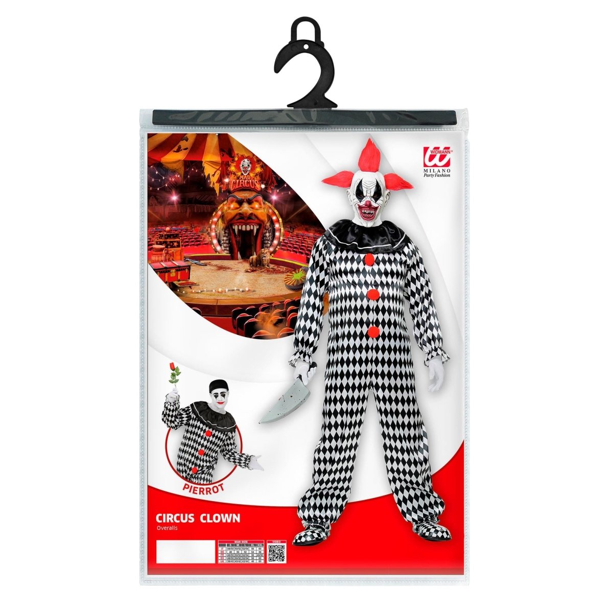 Halloween Kostuum Heren Circus Clown
