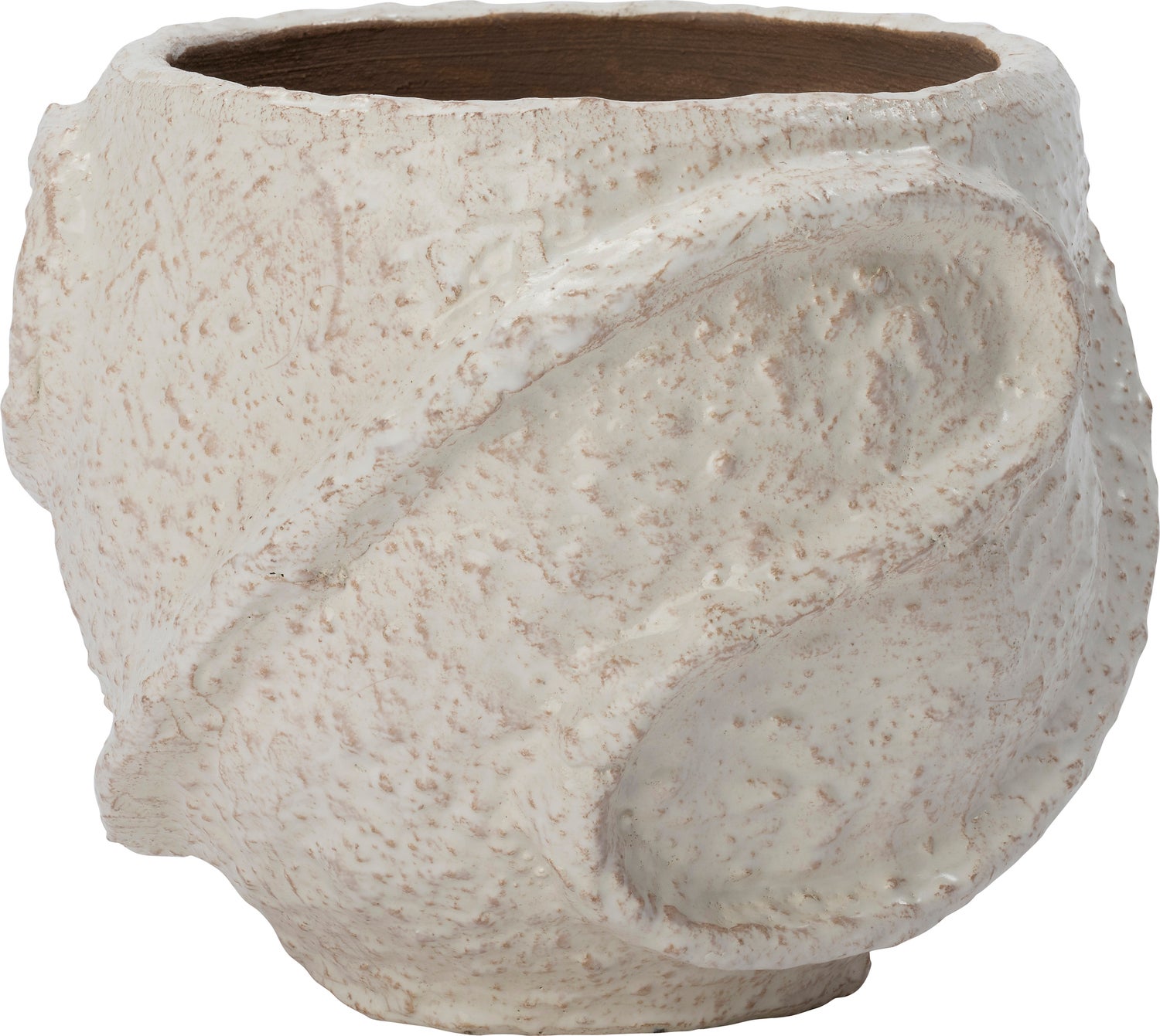 Intratuin bloempot Leni wit D 21,5 H 18 cm