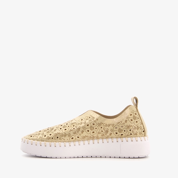 Hush Puppies dames instappers goud