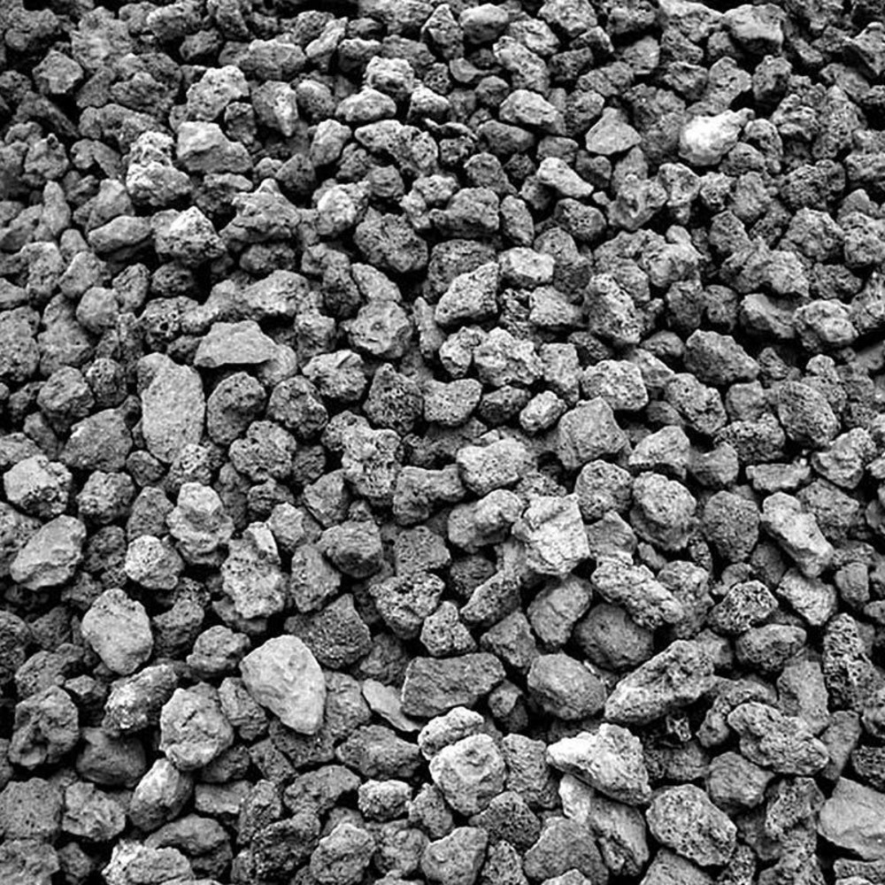 Paillage minéral pouzzolane grise 7/15 big bag 500 litres pour 10m2