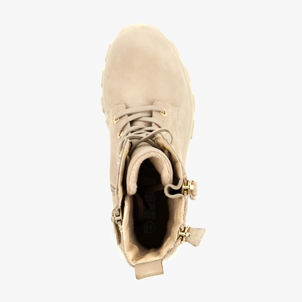 Groot leren meisjes veterboots