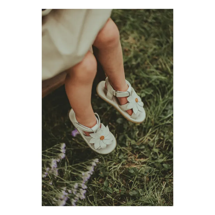 Donsje Sandales Tuti Fields Cuir | Crème
