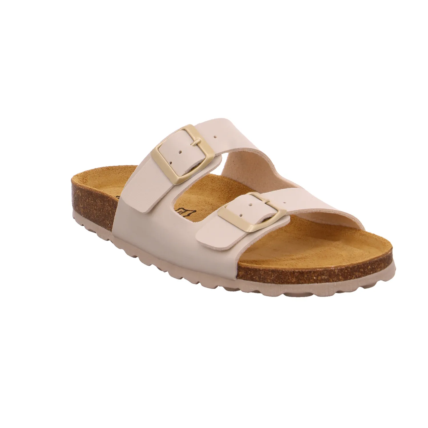 BIOLife Bio-Fussbett Beige Lederimitat  mit Lederfussbett