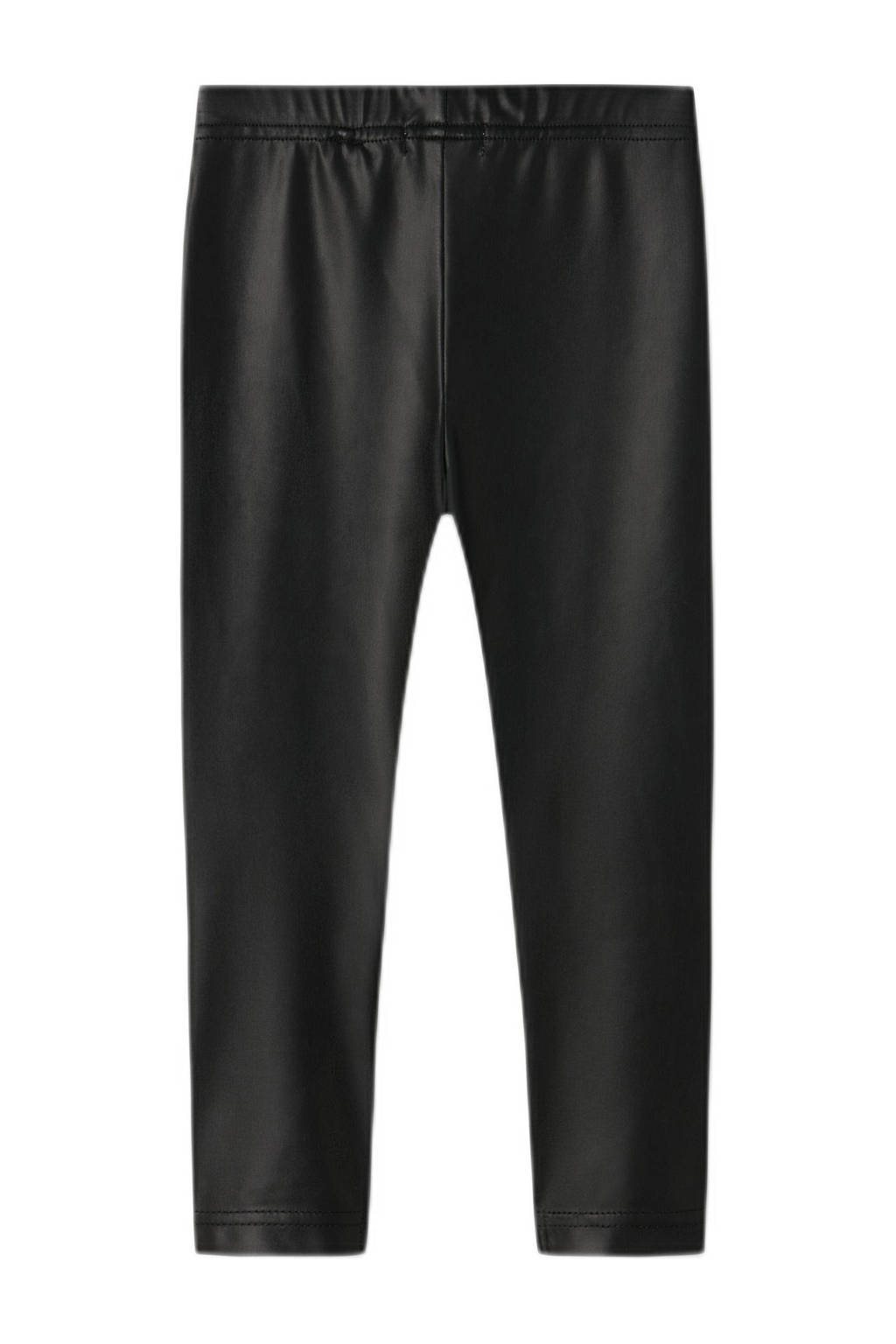 NAME IT imitatieleren legging NMFREBEKKAS zwart