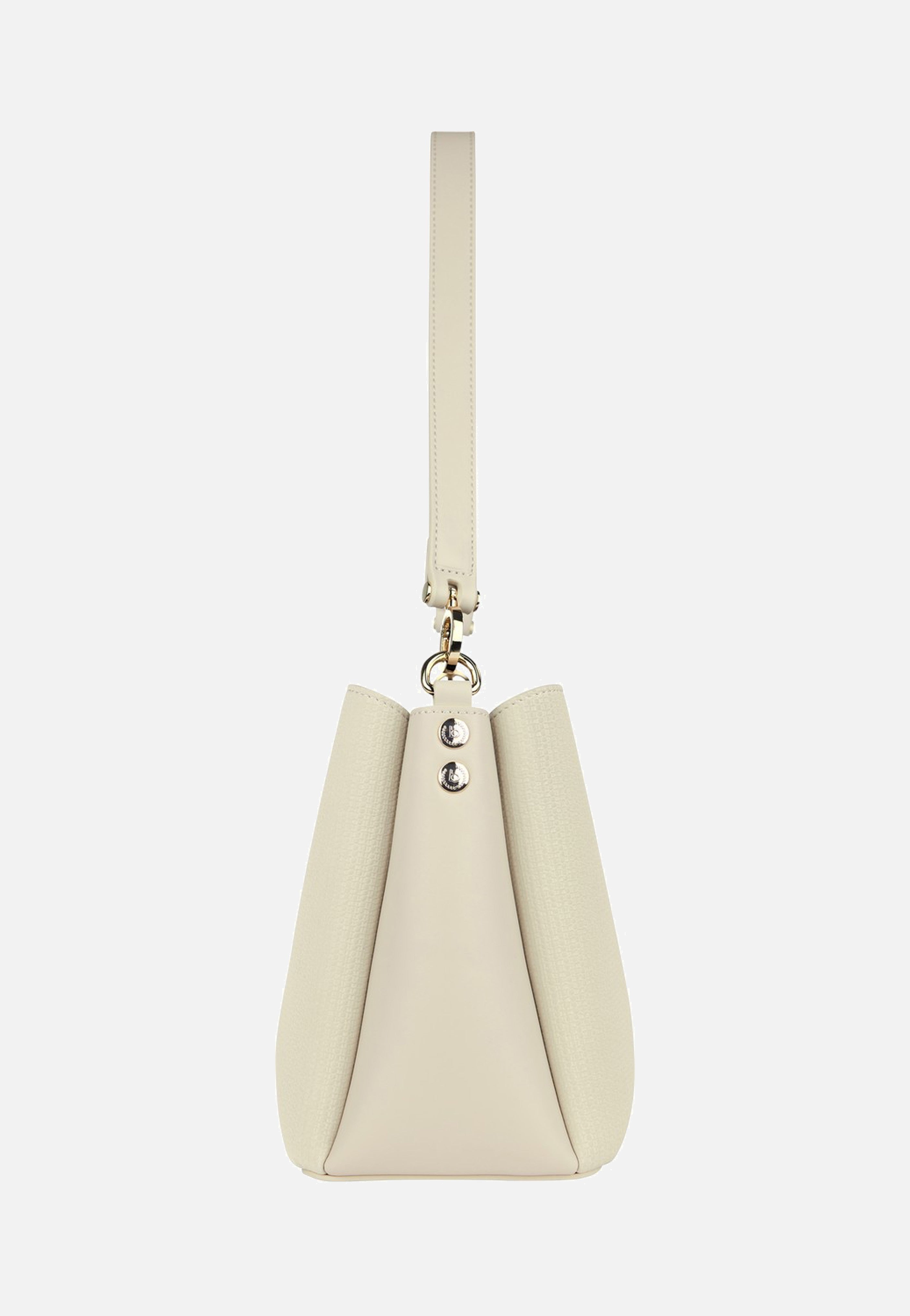 Leah Shoulder Bag M Beige - Umhängetasche