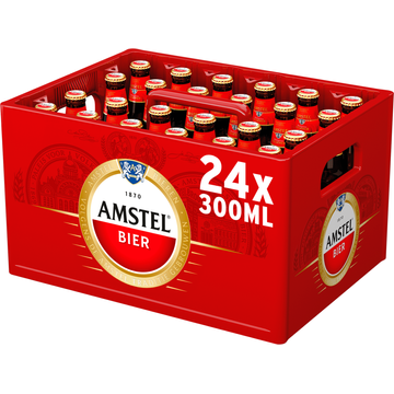 Amstel Pilsener Bier Fles Krat 24 x 300ml