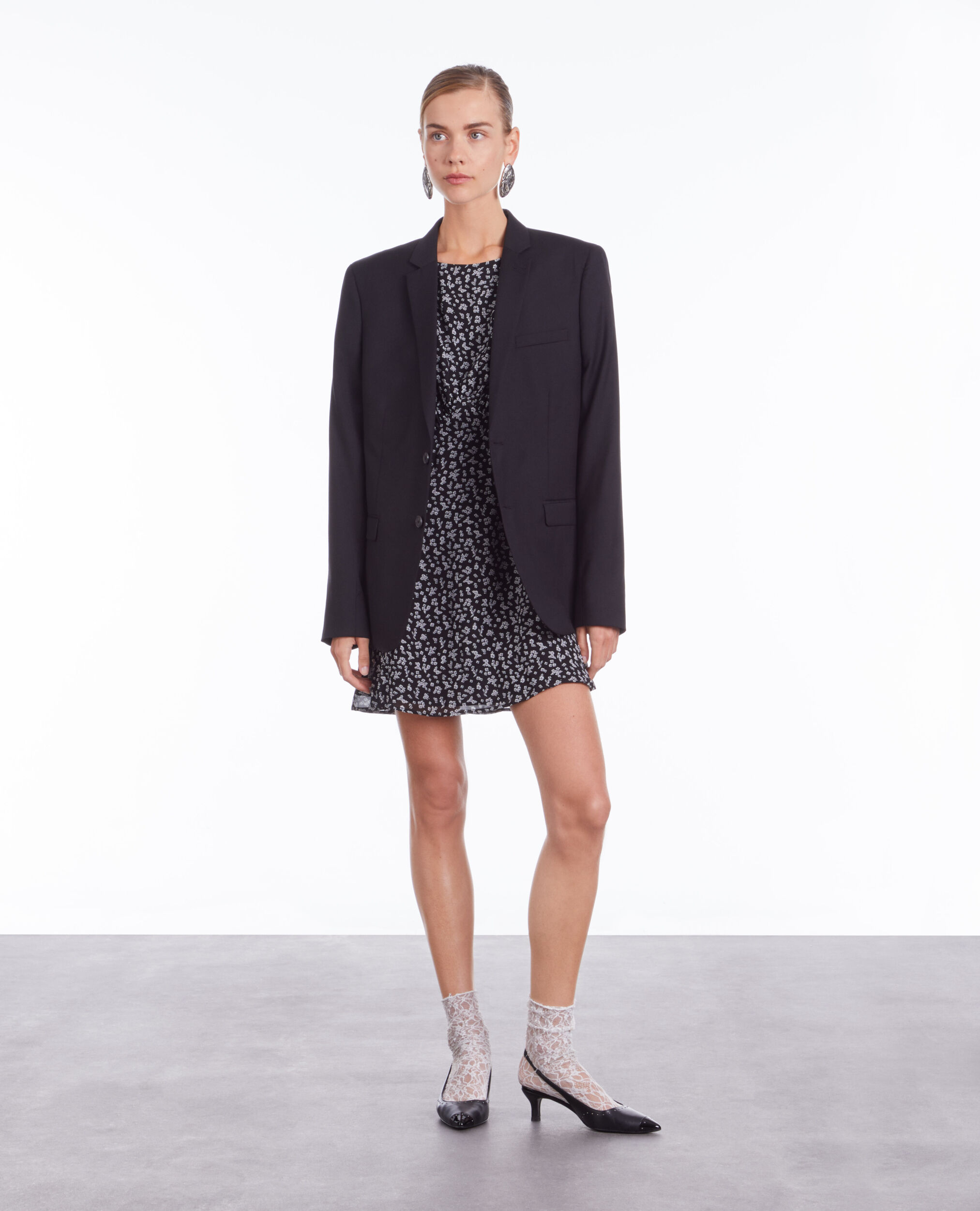Robe courte imprimée