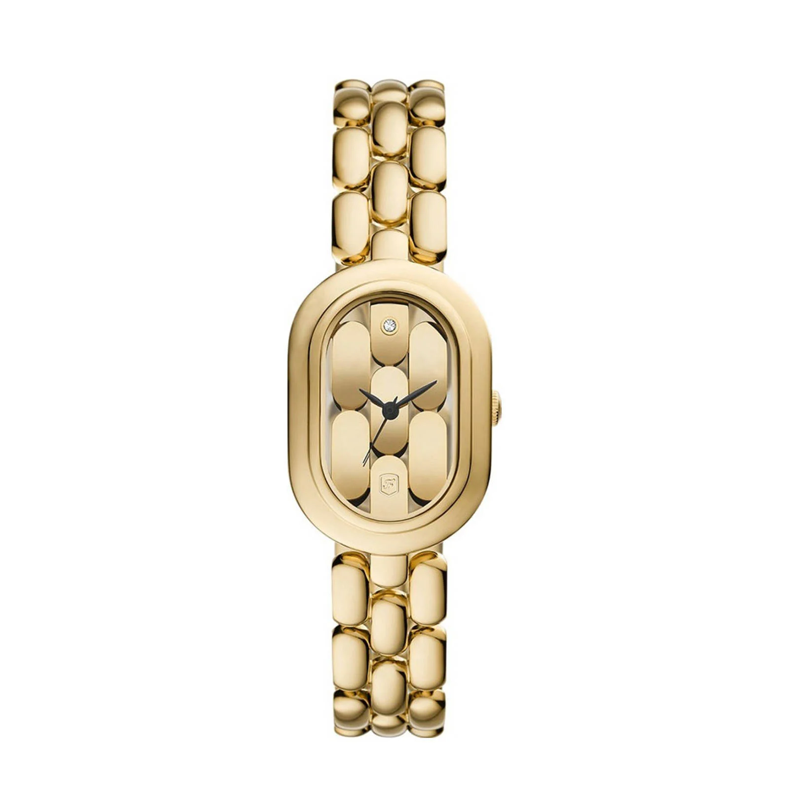 Fossil horloge ES5380 Sloan goudkleurig