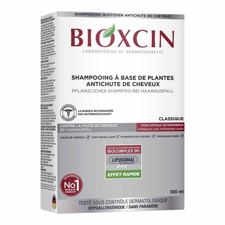 Bioxcin Shampoo gegen Haarausfall norm. + trocken.Haar, 300 ml