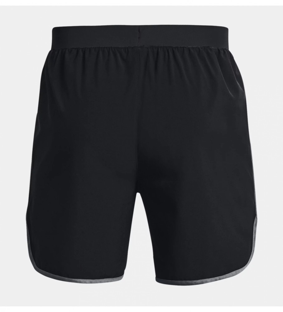 Calções Under Armour UA HIIT pretos de 15 cm