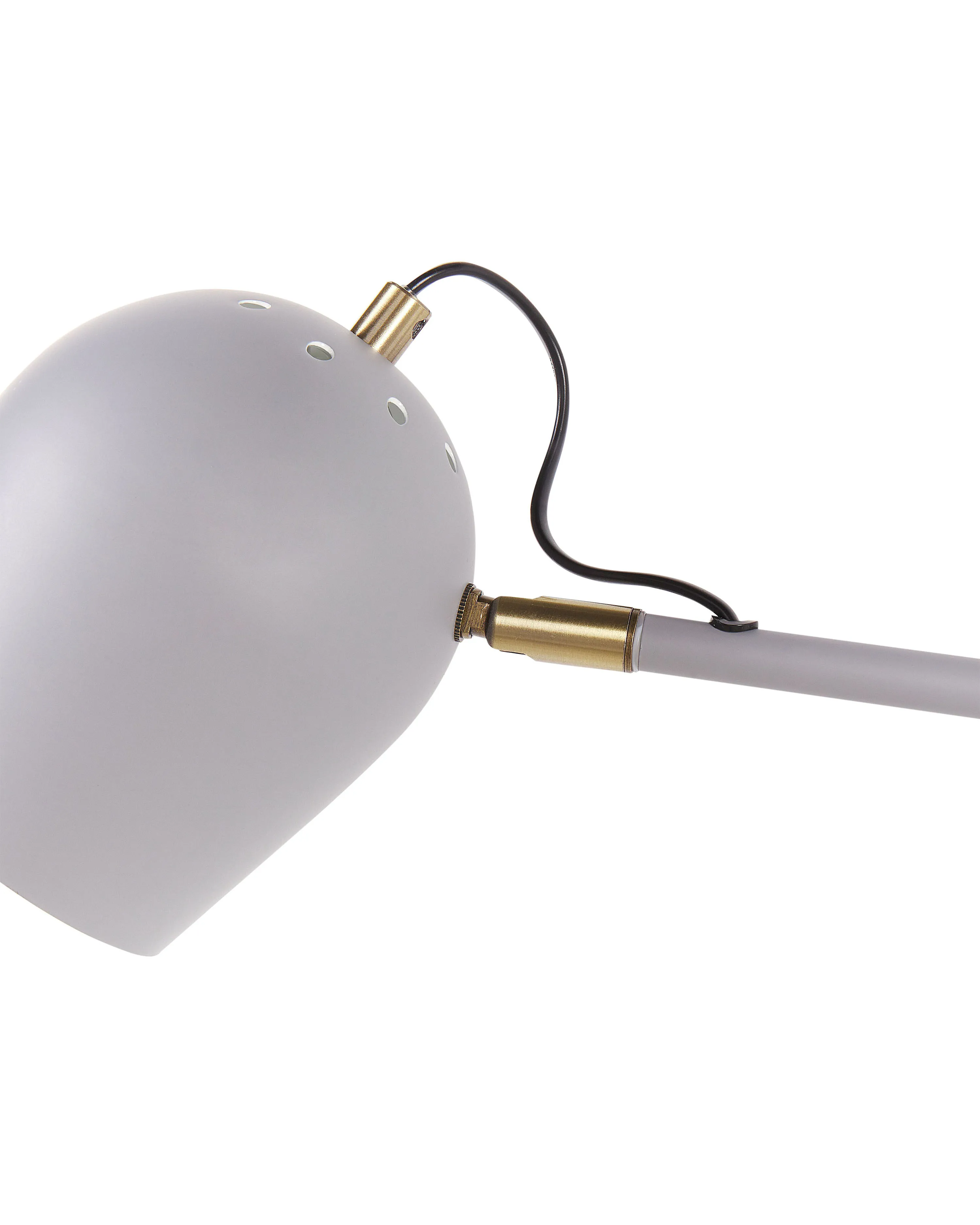 Wandlamp ESTRELLA verstelbaar Metaal Lichtgrijs