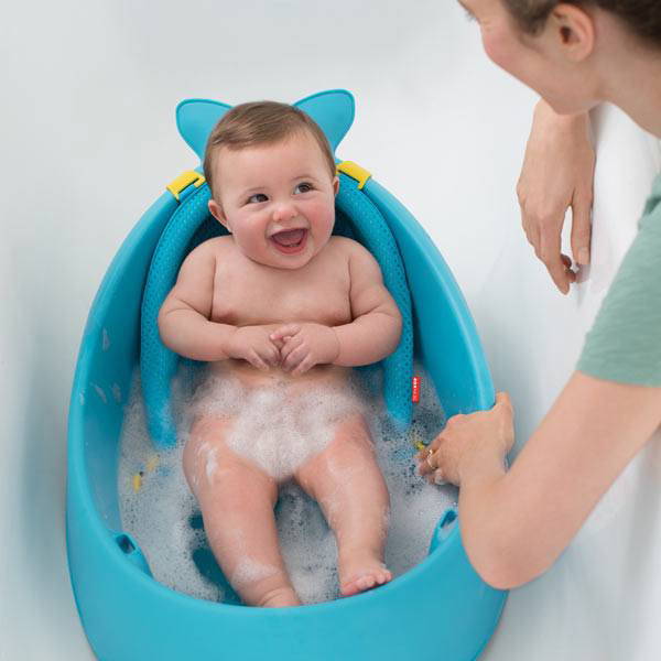 Skip HopSkip Hop   Badewanne 3in1 Moby Smart blau