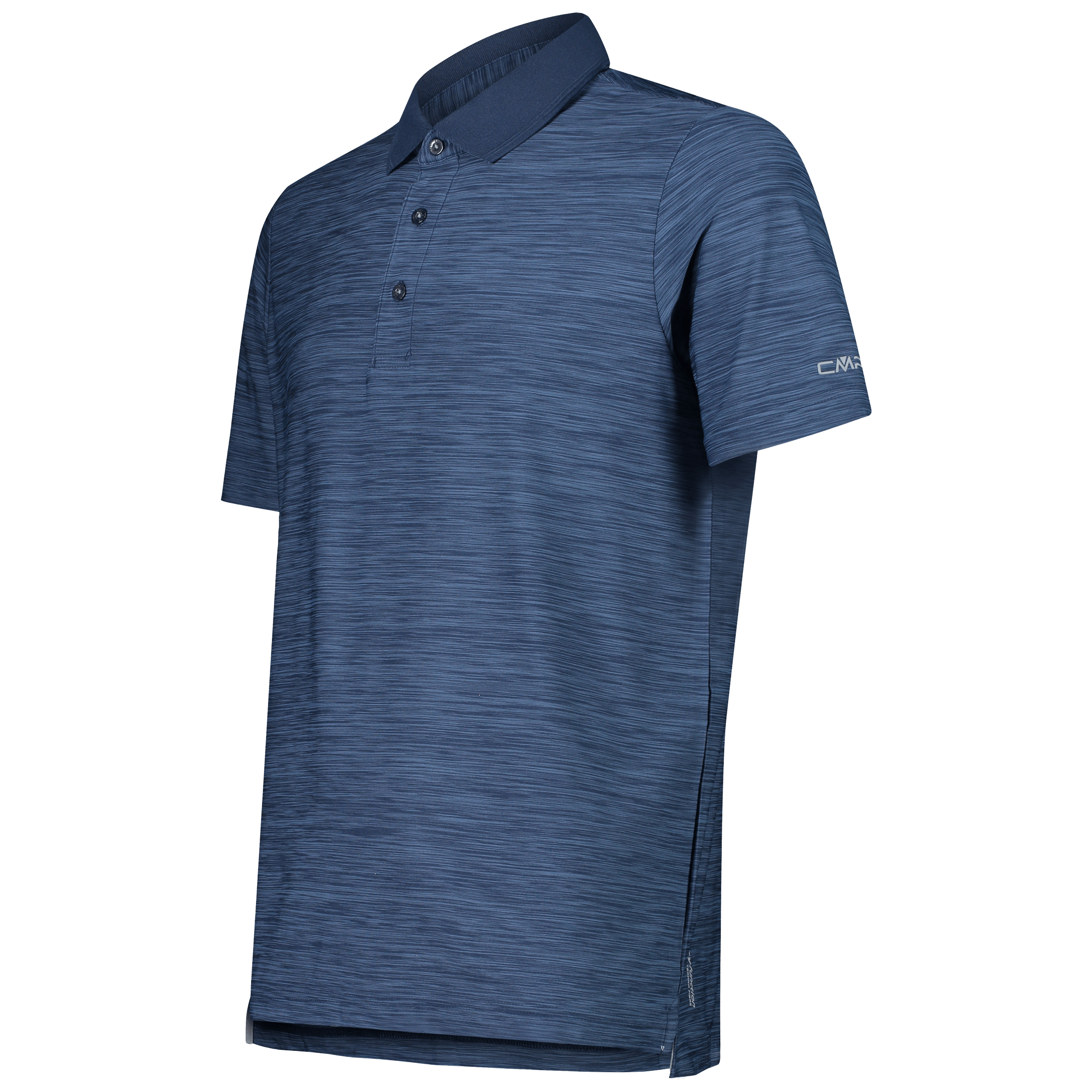 CMP Man Stretch Polo Melange - Fritid og bomull
