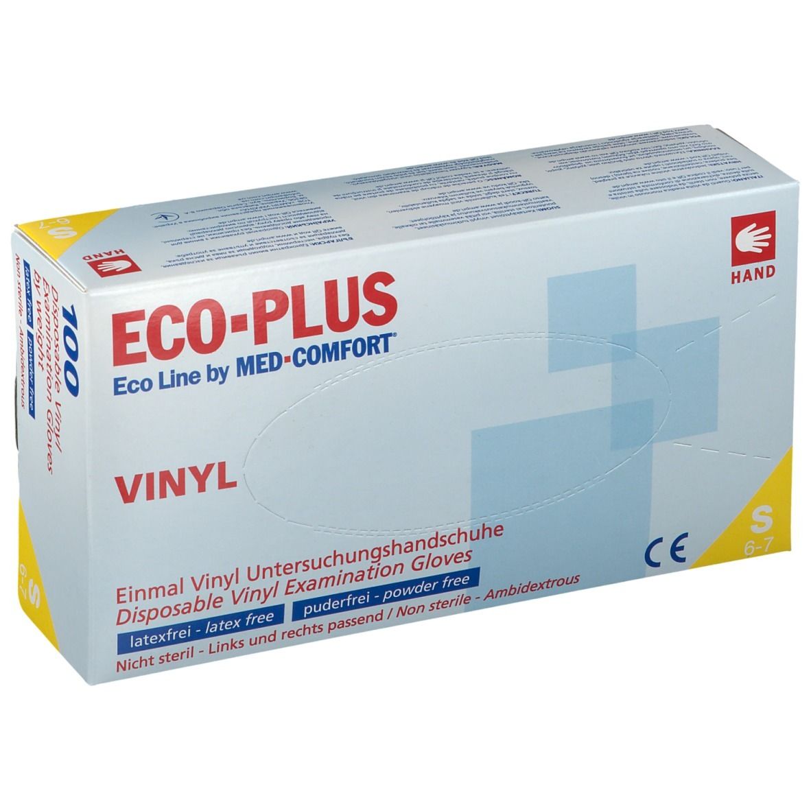 Eco-Plus Untersuchungdhanschuhe Gr. S
