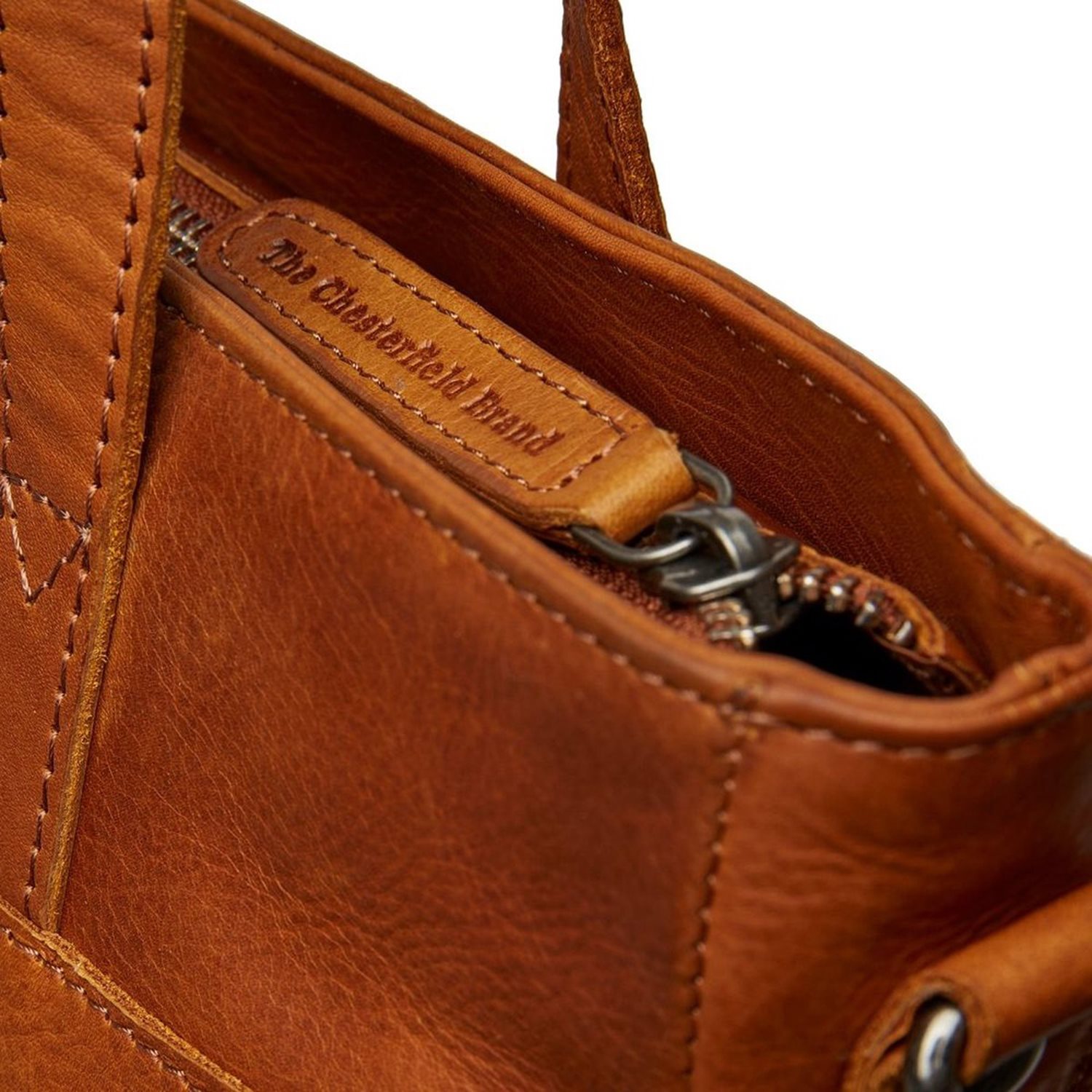 The Chesterfield Brand Alicante Shopper cognac