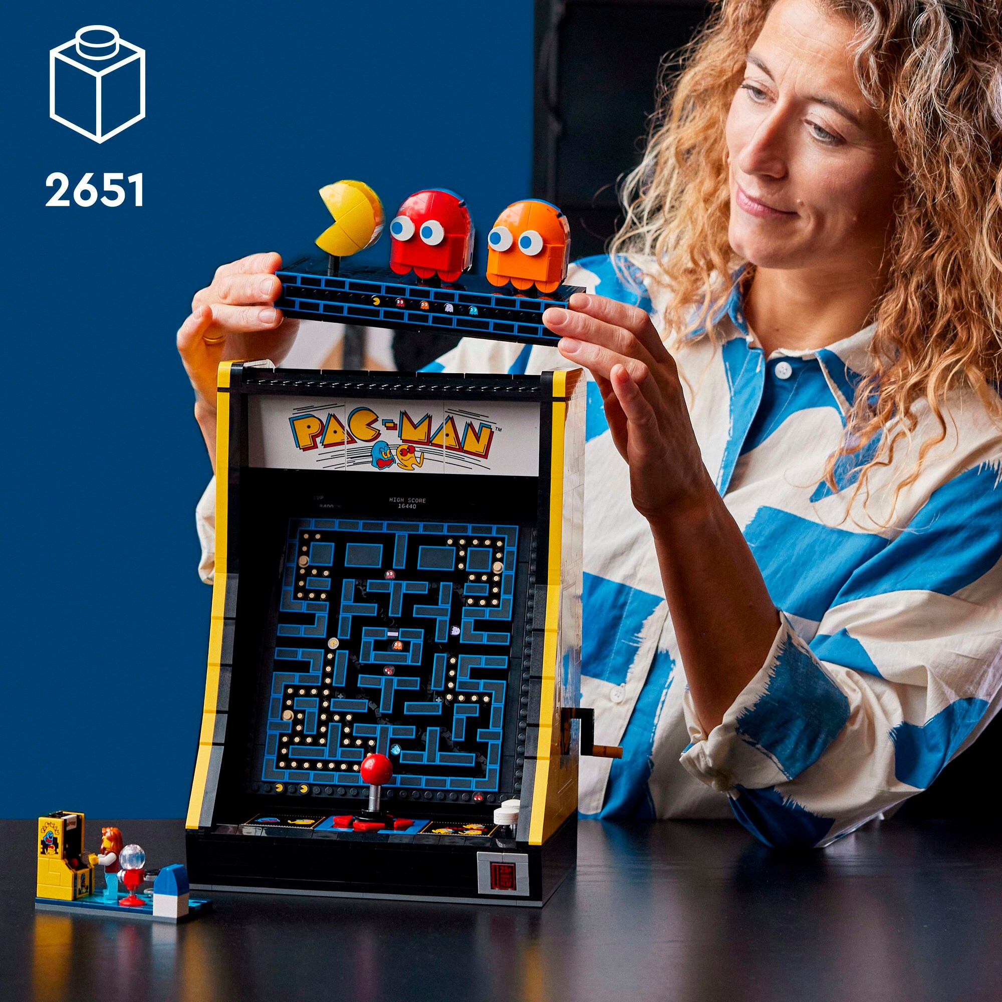 LEGO Konstruktionsspielzeug Icons PAC-MAN Spielautomat
