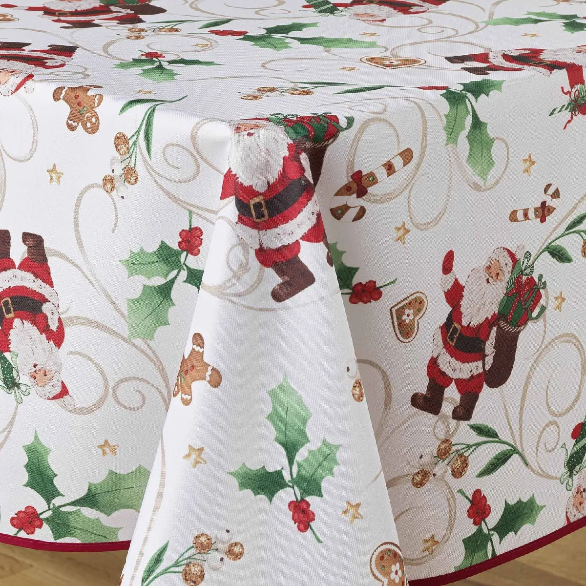Nappe Antitache Père Noël 150 x 240 cm - Douceur d'intérieur