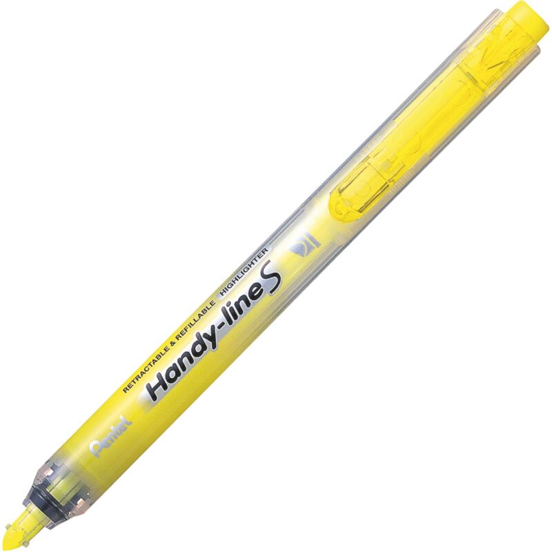 Surligneur Pentel rétractable couleur