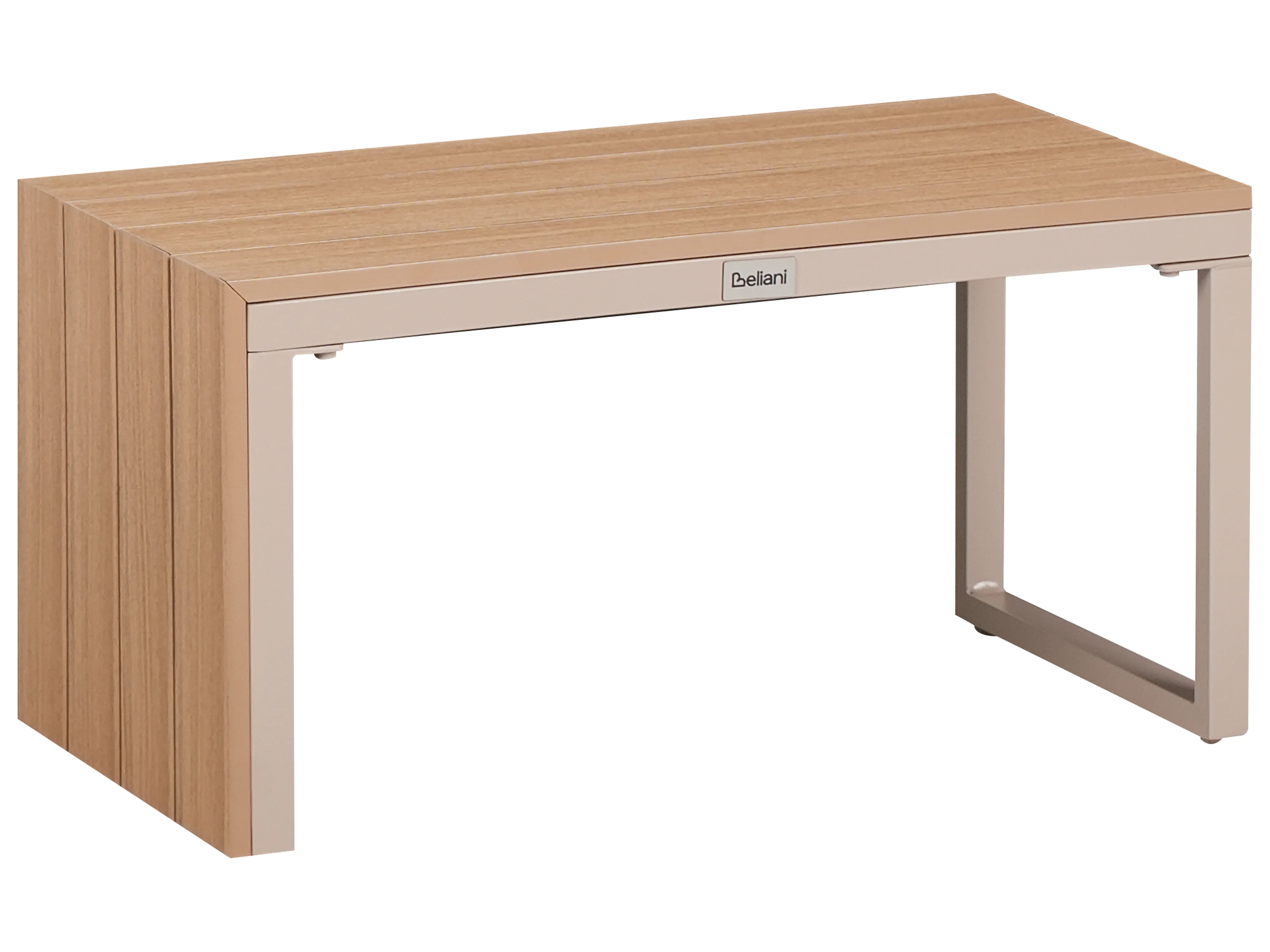 Tuin hoekloungeset met tafel 4-zits PIENZA rechtszijdig modulair Lichtbruin/beige