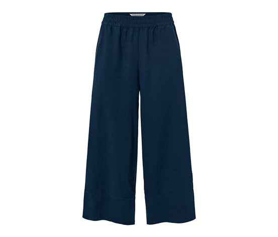 Palazzohose aus Leinenmix