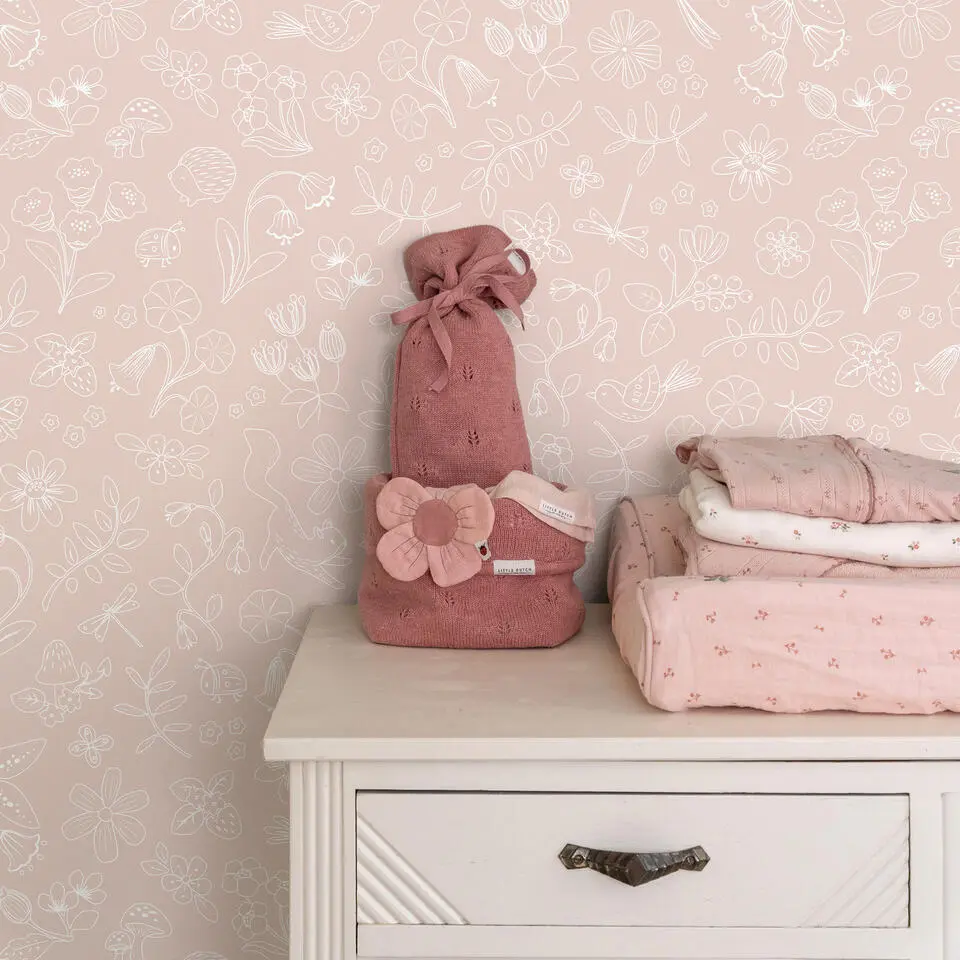 Little Dutch Fairy Wonders Behang Kinderkamer - Bloemen - 10mx53cm
