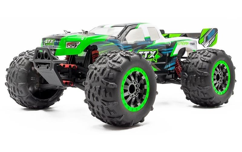 Stadium Truck STX Sport 4WD Grün, RTR, 1:12<br>RC Off-Road Modell mit Allradantrieb
