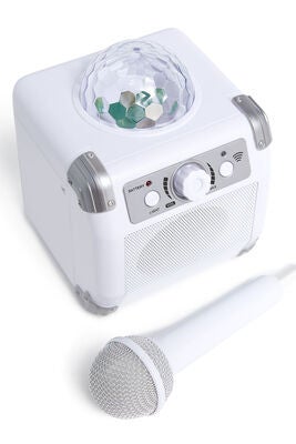 Cloudberry Castle Trådløs Karaokemaskin Med Mikrofon Og Diskokule