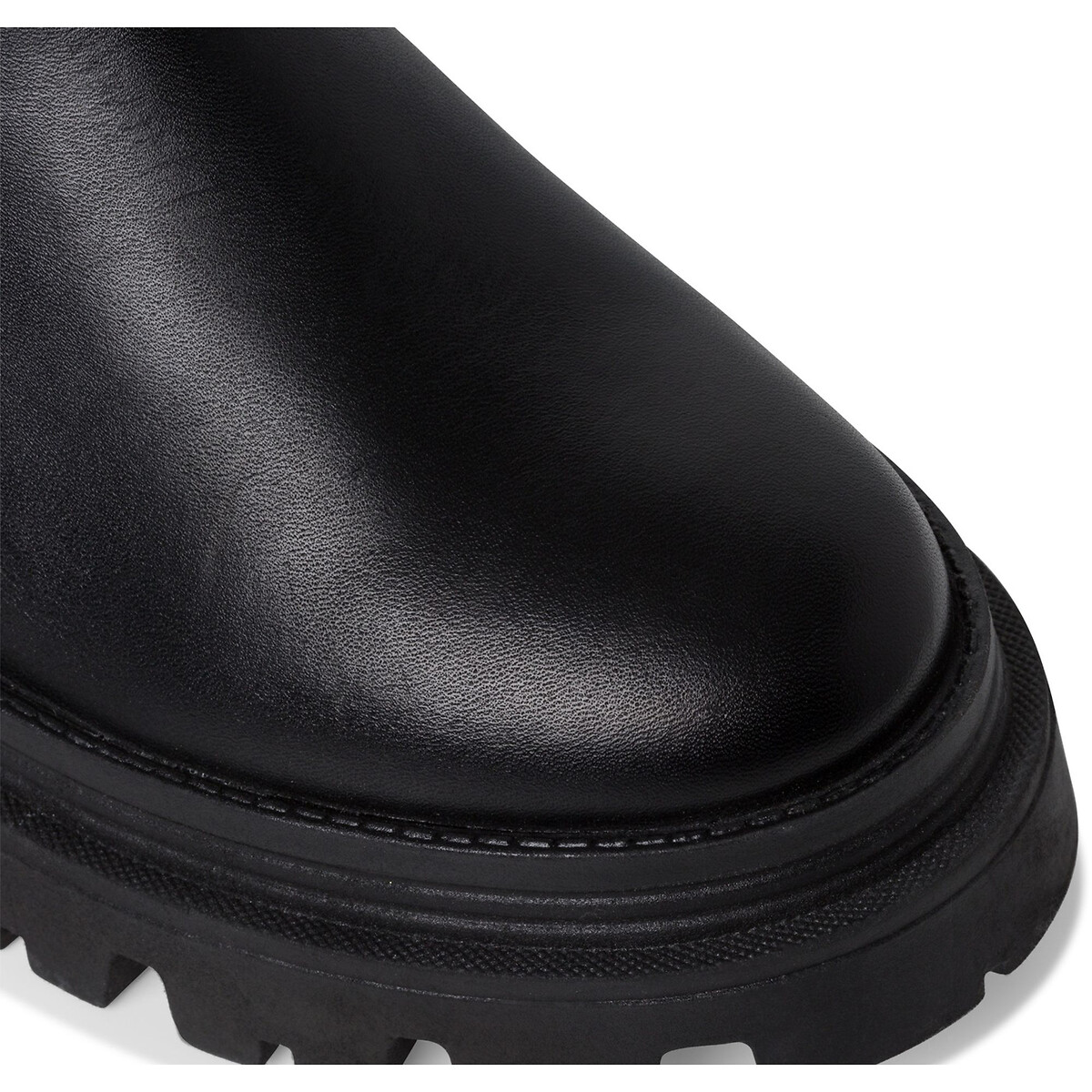 TAMARIS<br>Botas Chelsea de couro de cano alto