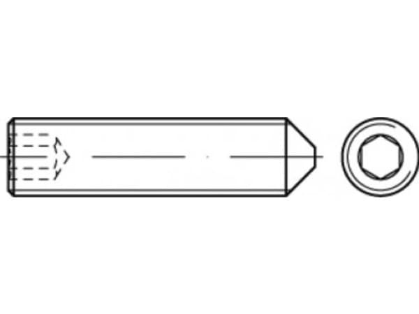 TOOLCRAFT TO-5414088 Gevindtap M16 80 mm 50 stk