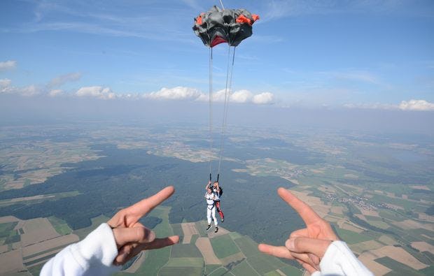 Fallschirm-Tandemsprung Bad Saulgau - 4000 Meter