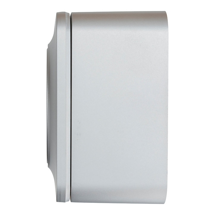 Prise avec terre en saillie Jacobsen Espen aluminium composable, lot de 5
