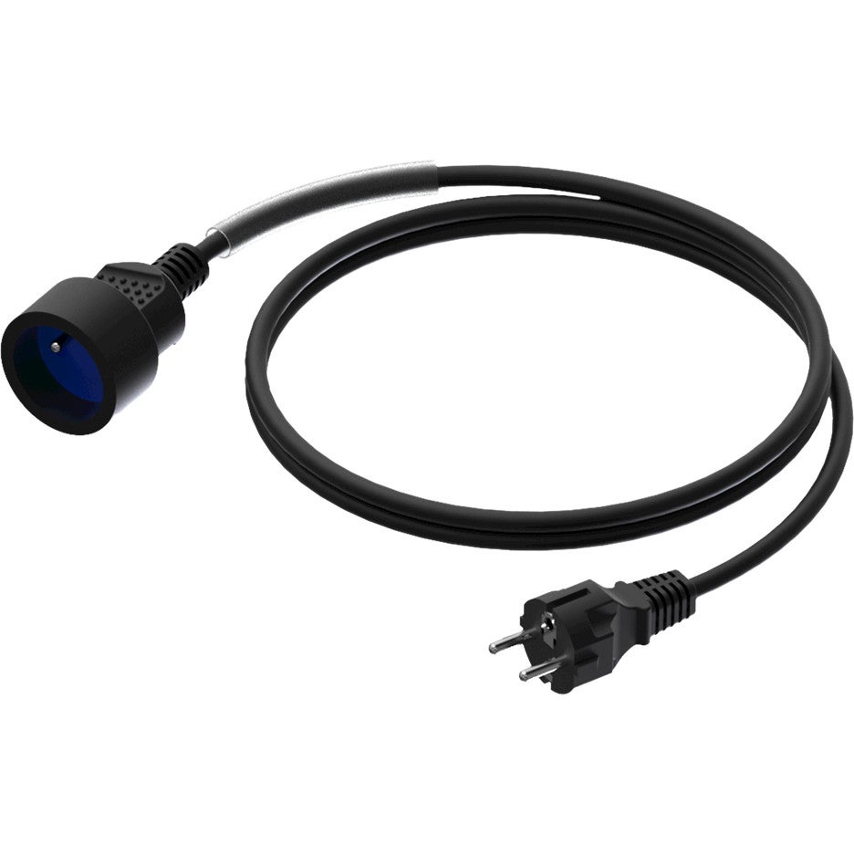 Procab CAB475-F Power schuko male - female kabel 3m penaarde