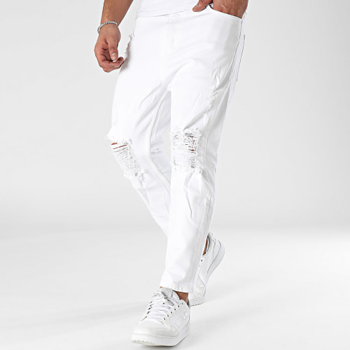 Jean Regular Blanc