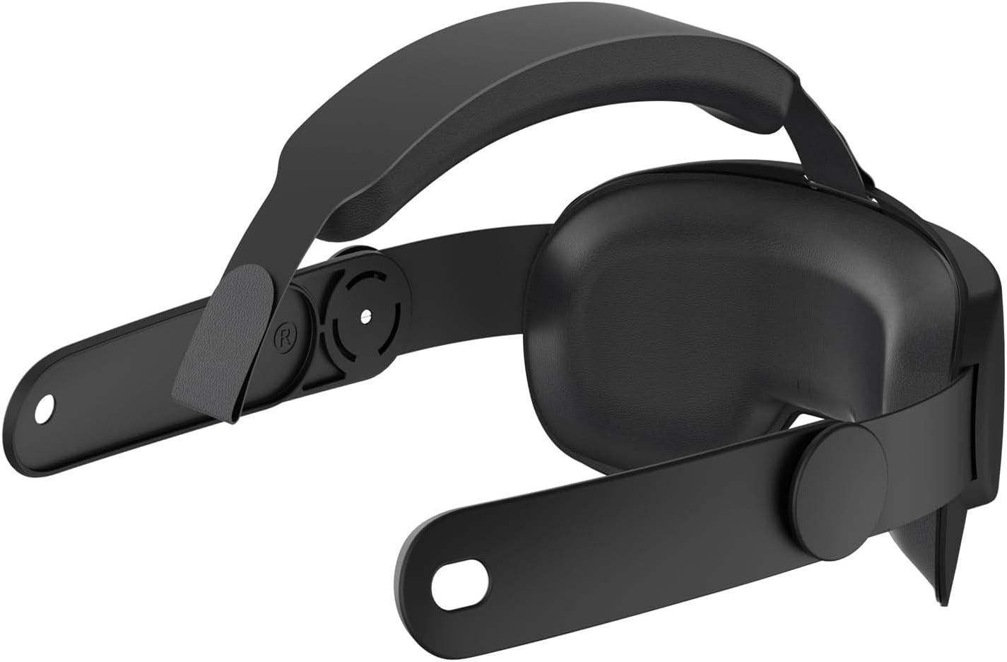 Meta Quest / Oculus Quest 3 Verstellbares Kopfband Schutzriemen zur Druckreduzierung (Grössenverstellbar) - Schwarz