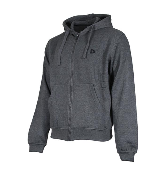 Donnay Men Ess Fleece FZ Bruce Hoodie