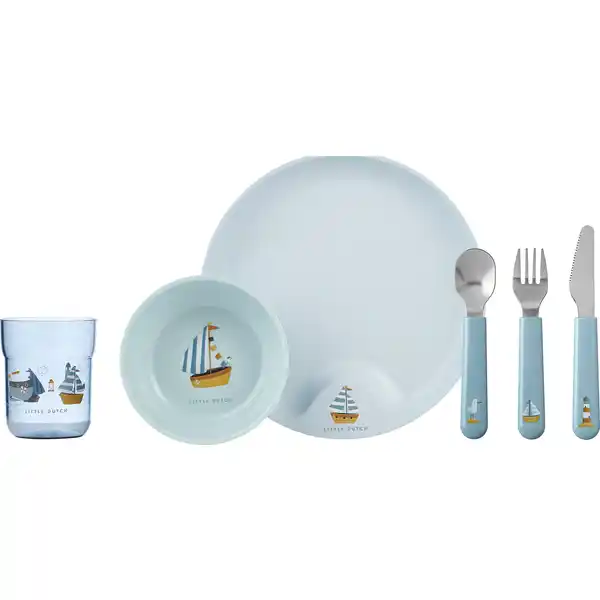 Kindergeschirrset Mio Sailors Bay 6-teilig