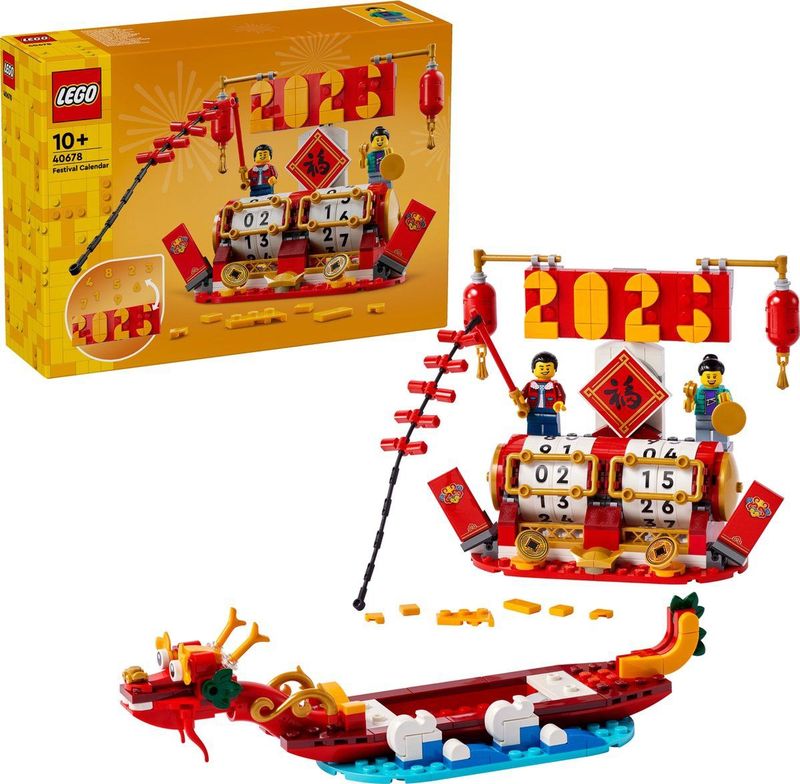 LEGO - 40678 - Festivalkalender - Multikleur - Kunststof
