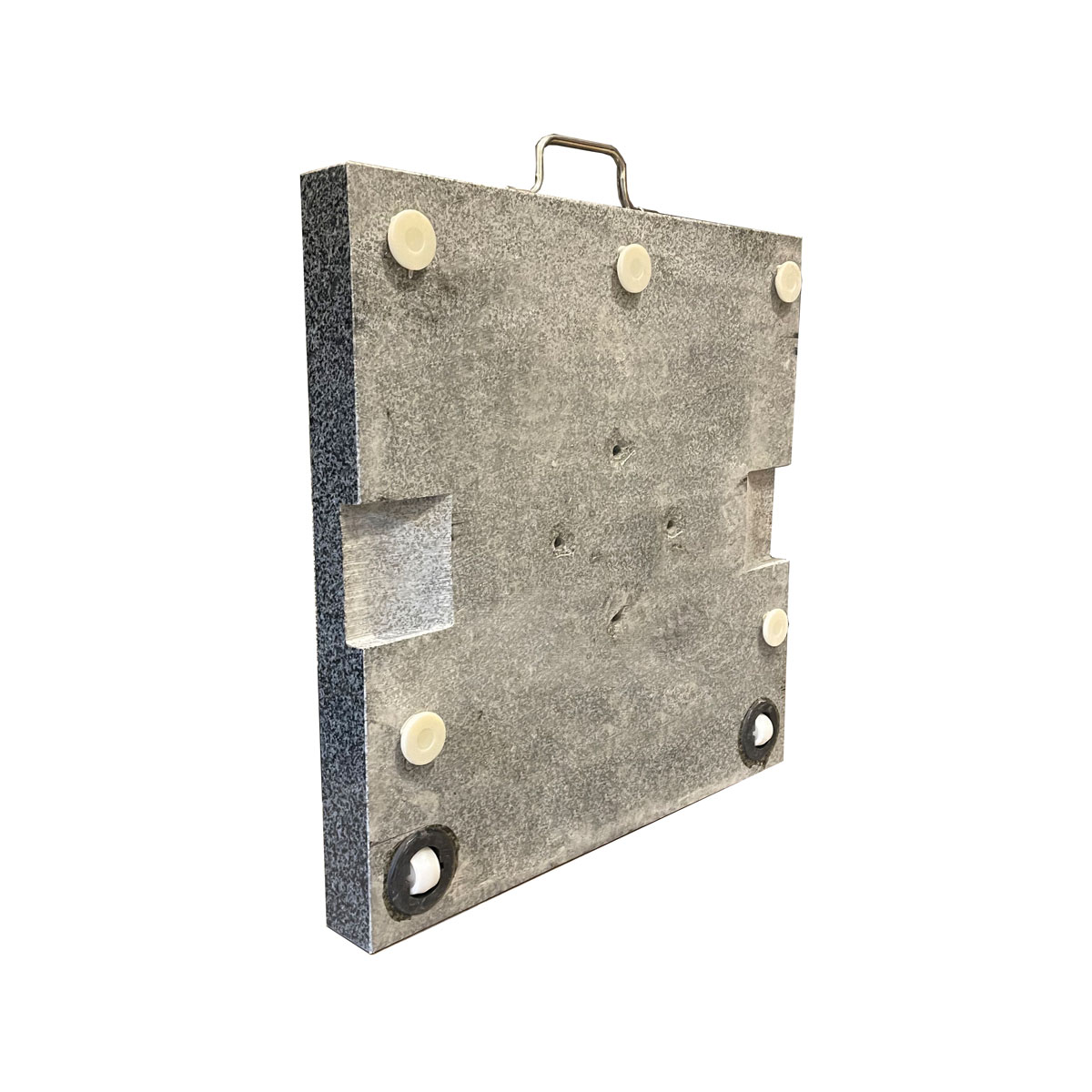 Hawaii granieten parasolvoet - 80 kg - zwart gepolijst
