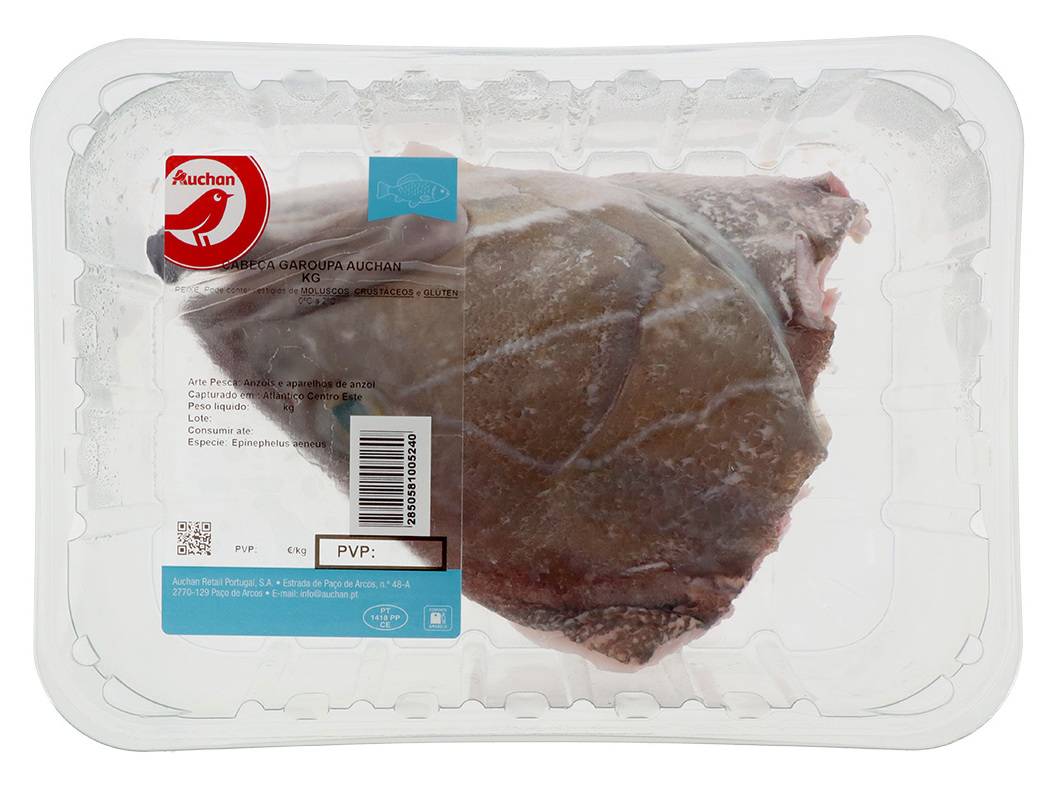 CABEÇA GAROUPA AUCHAN KG