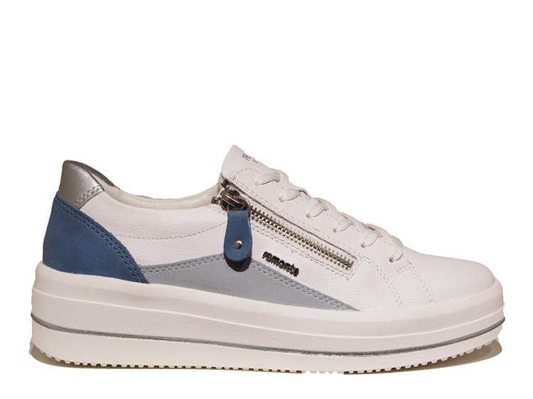 Remonte D1C01 weiss/bleu/bleu/silver