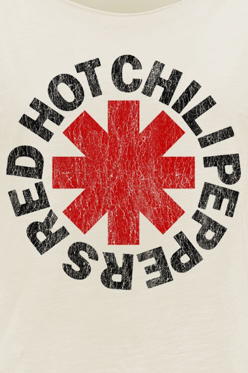 Distressed Logo | Red Hot Chili Peppers T-Shirt Manches courtes