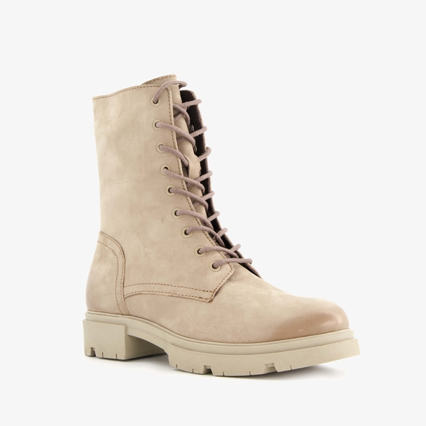 Harper leren dames veterboots