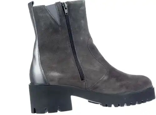 608803 K Waldlaufer grijs - maat 7 enkellaars grijs - maat 7 Calandschoen