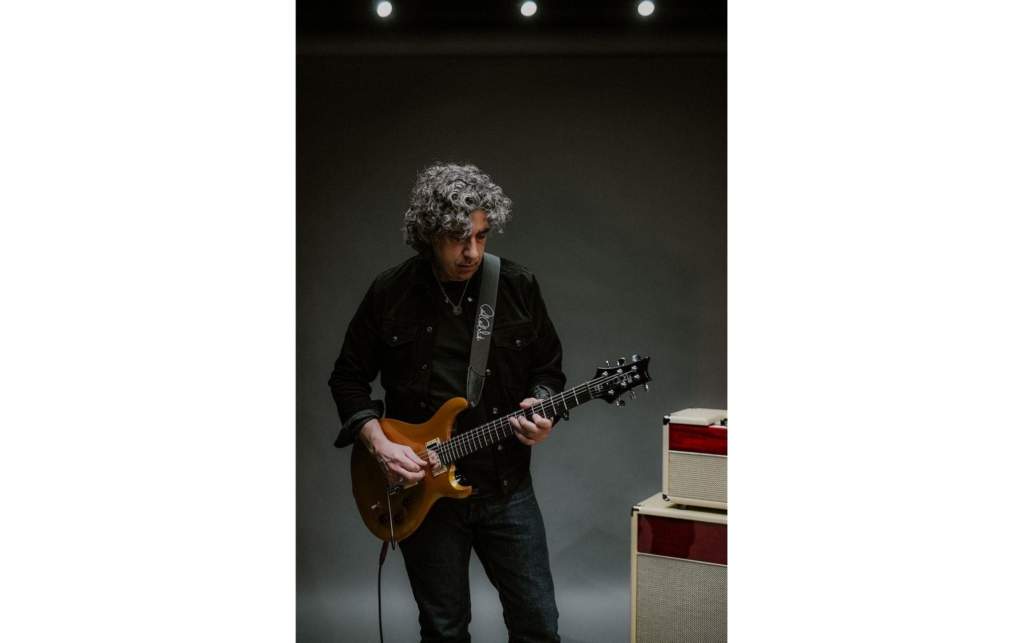 E-Gitarre SE DGT – Gold Top, Moon Inlay<br>David Grissom Signature-Modell