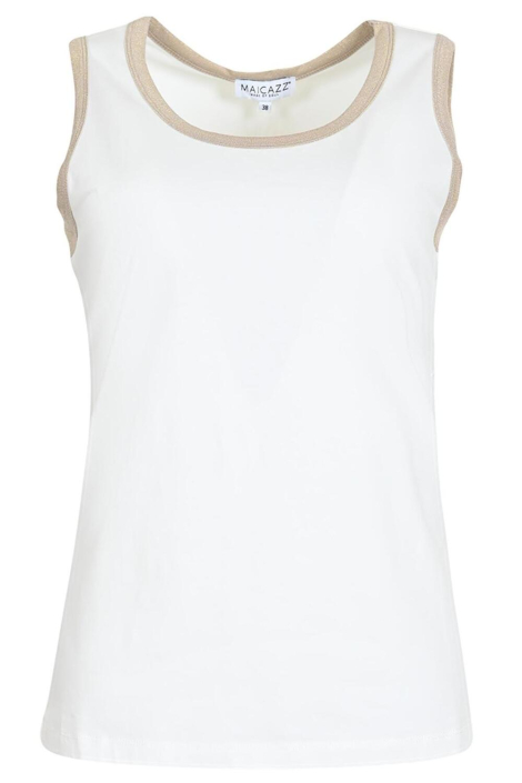 Maicazz ecru dames top