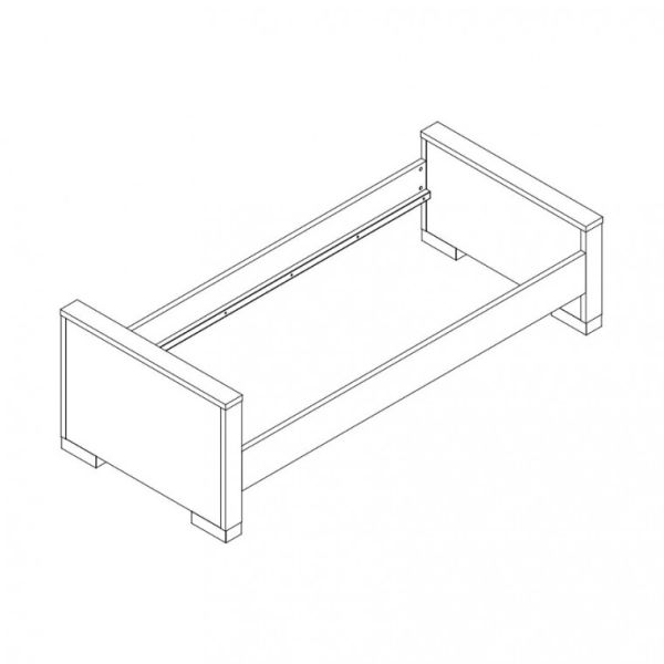 Kidsmill Brent Wit Bed 90 x 200