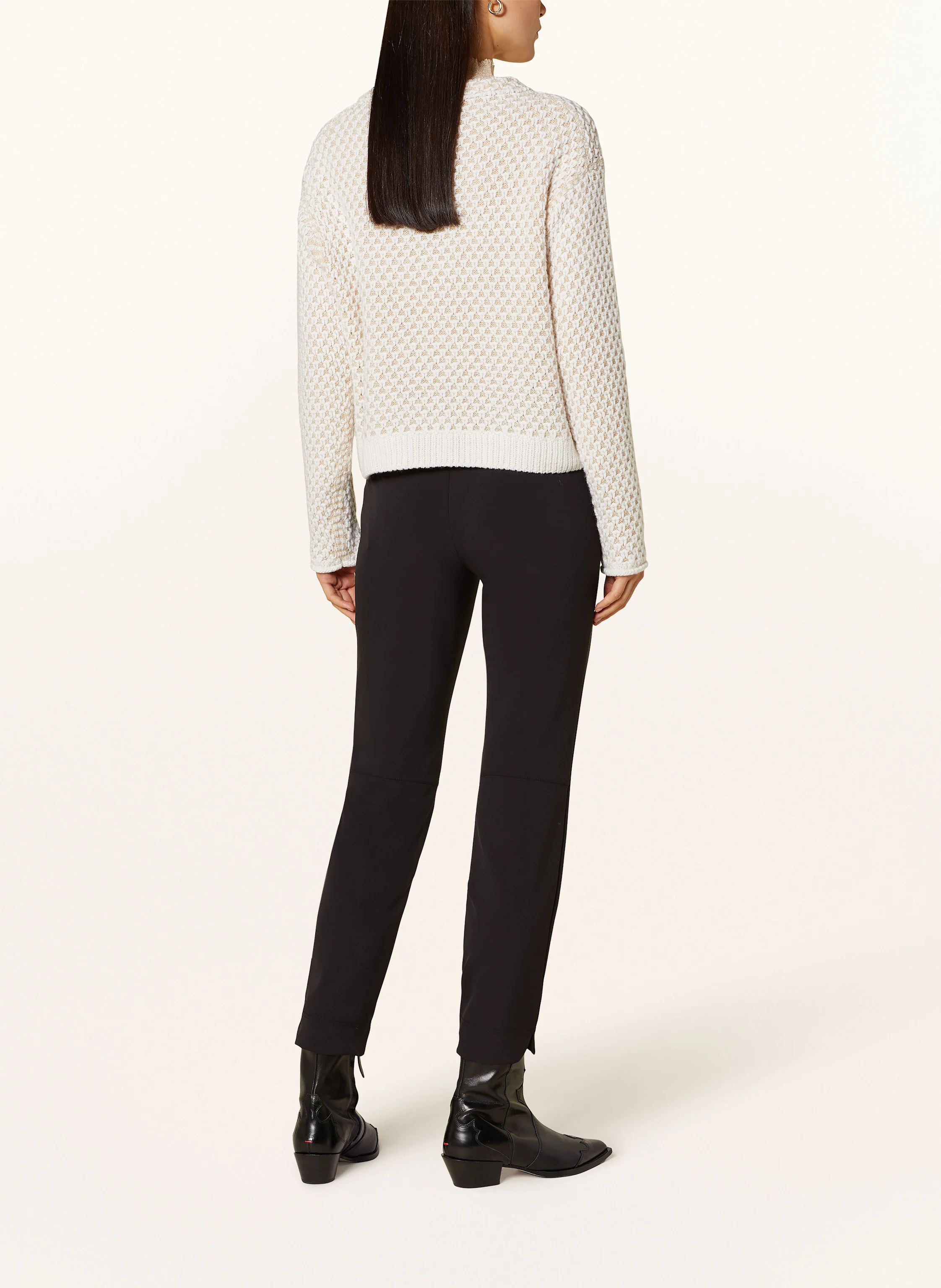 MARC CAIN Pullover mit Glitzergarn